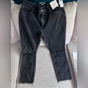 Abercrombie & Fitch Curve Love 90s Skinny High Rise, Size 32